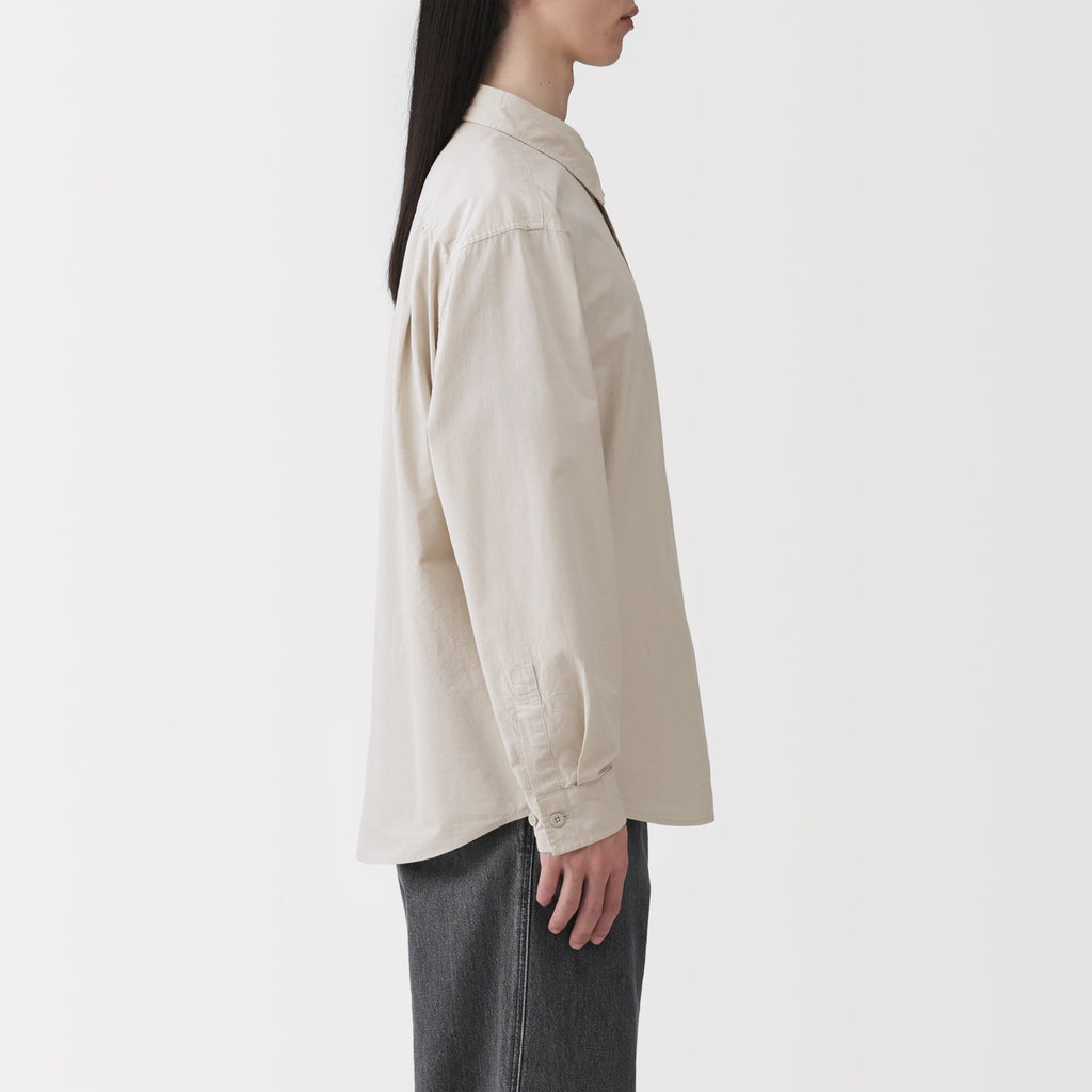 Cotton Broadcloth Overshirt