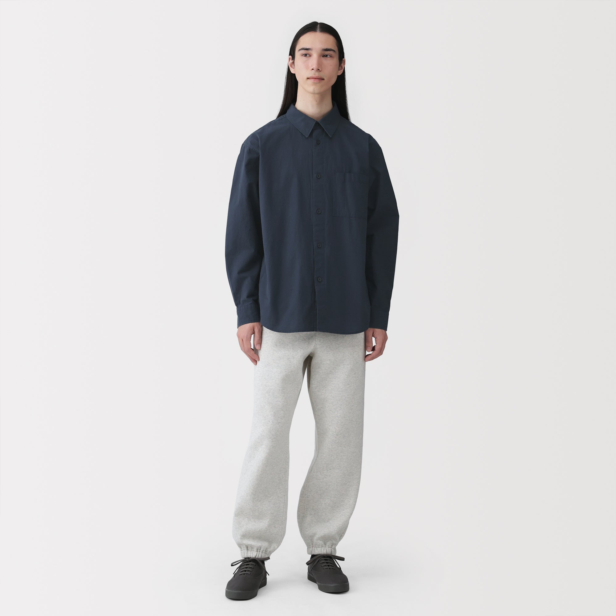 Cotton Broadcloth Overshirt
