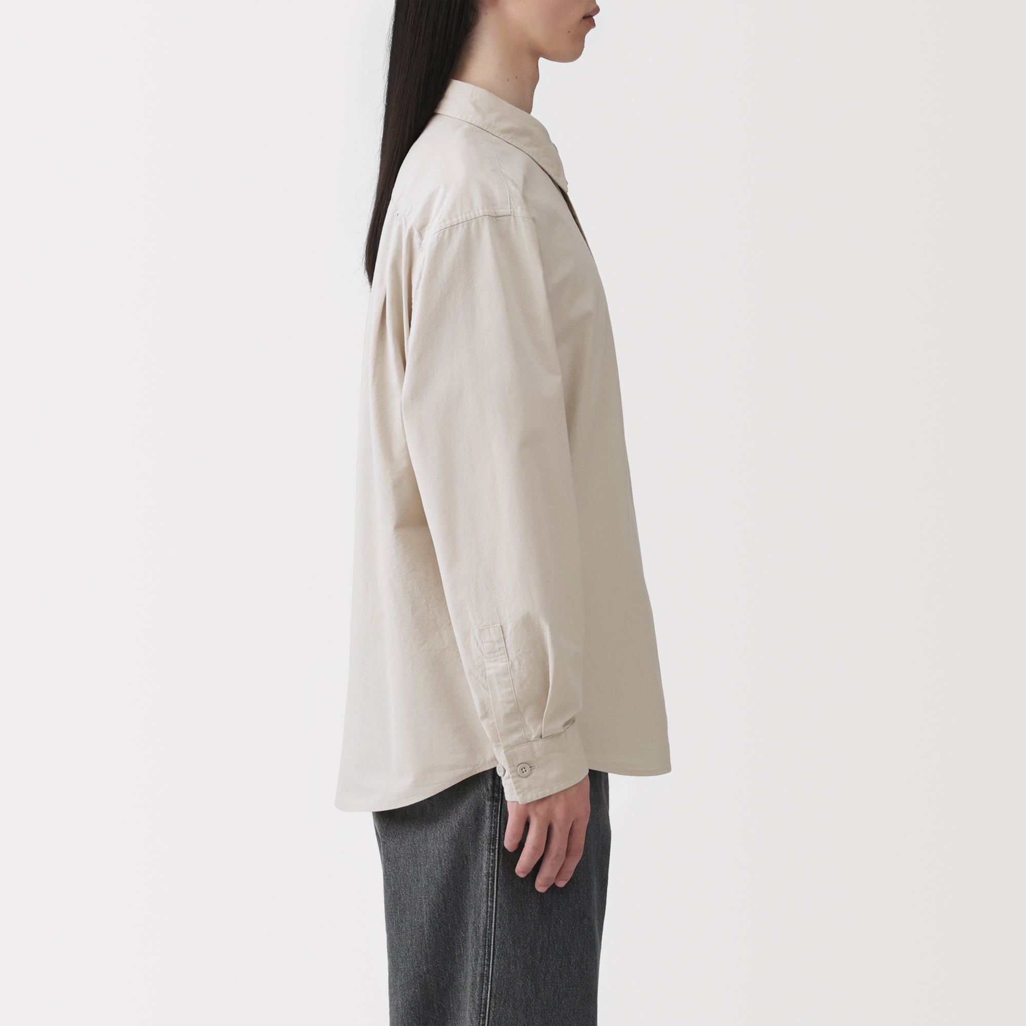 Cotton Broadcloth Overshirt
