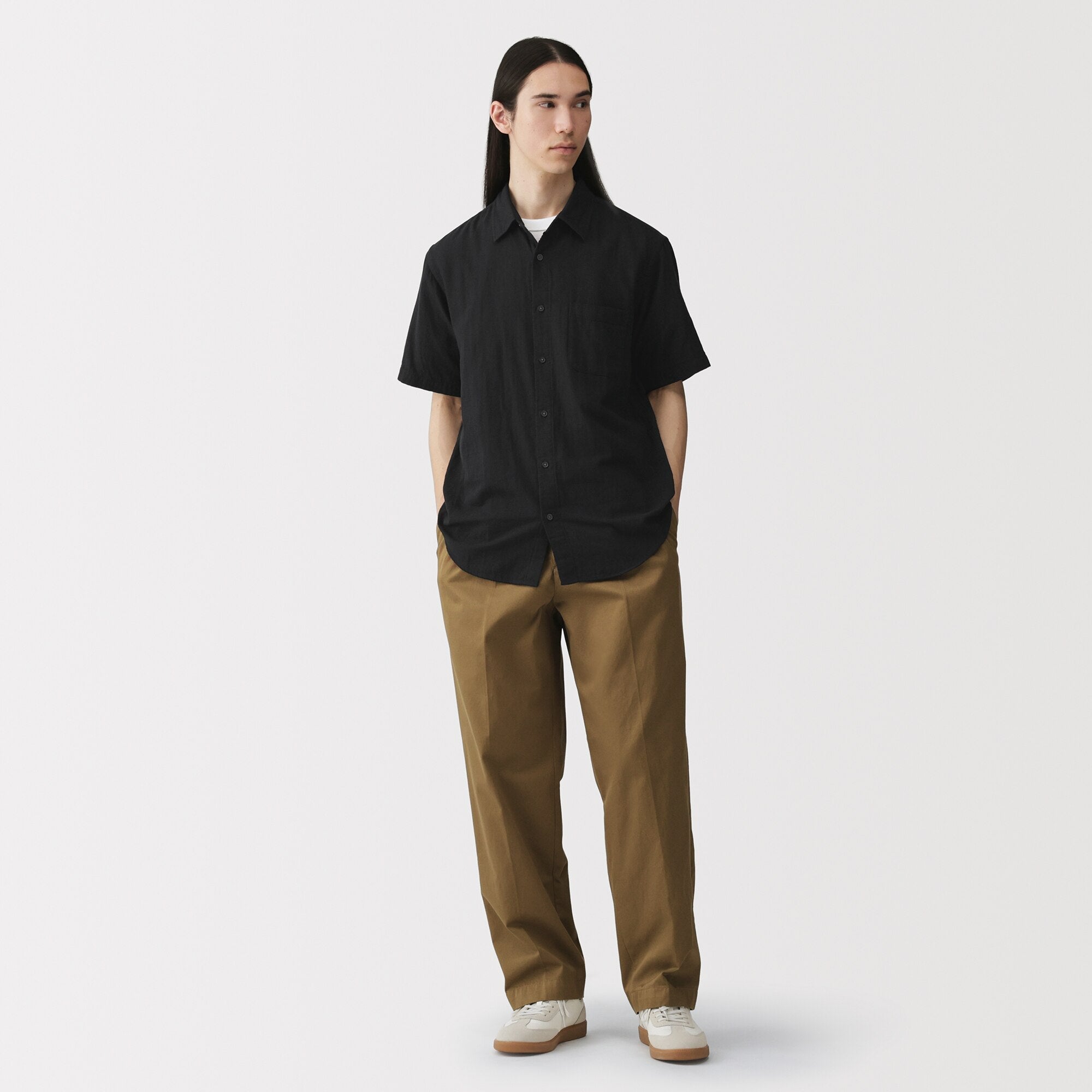 Kapok Blend Double Gauze Shirt