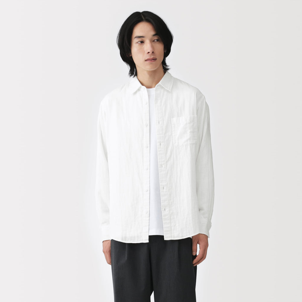 Kapok Blend Double Gauze Shirt