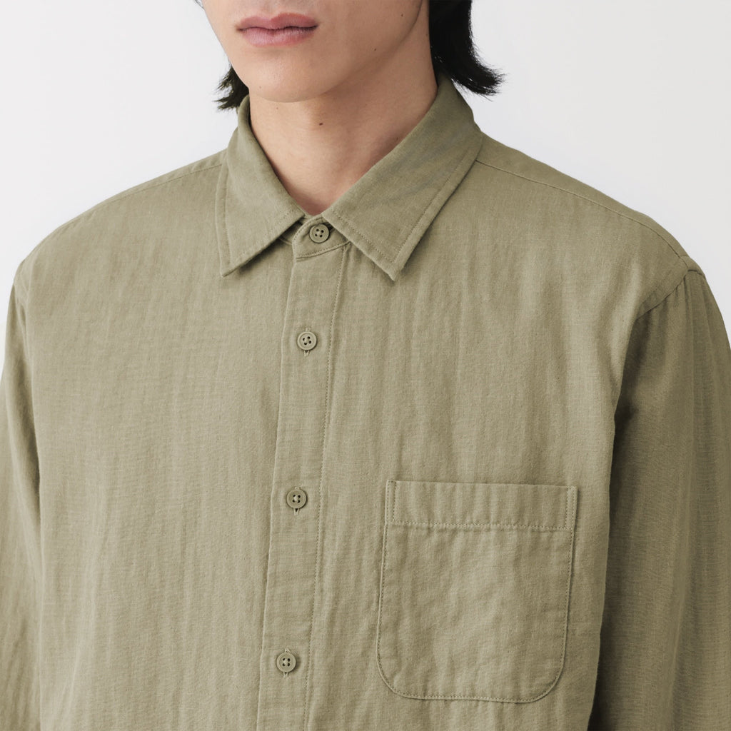 Kapok Blend Double Gauze Shirt