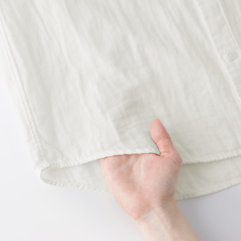Kapok Blend Double Gauze Shirt