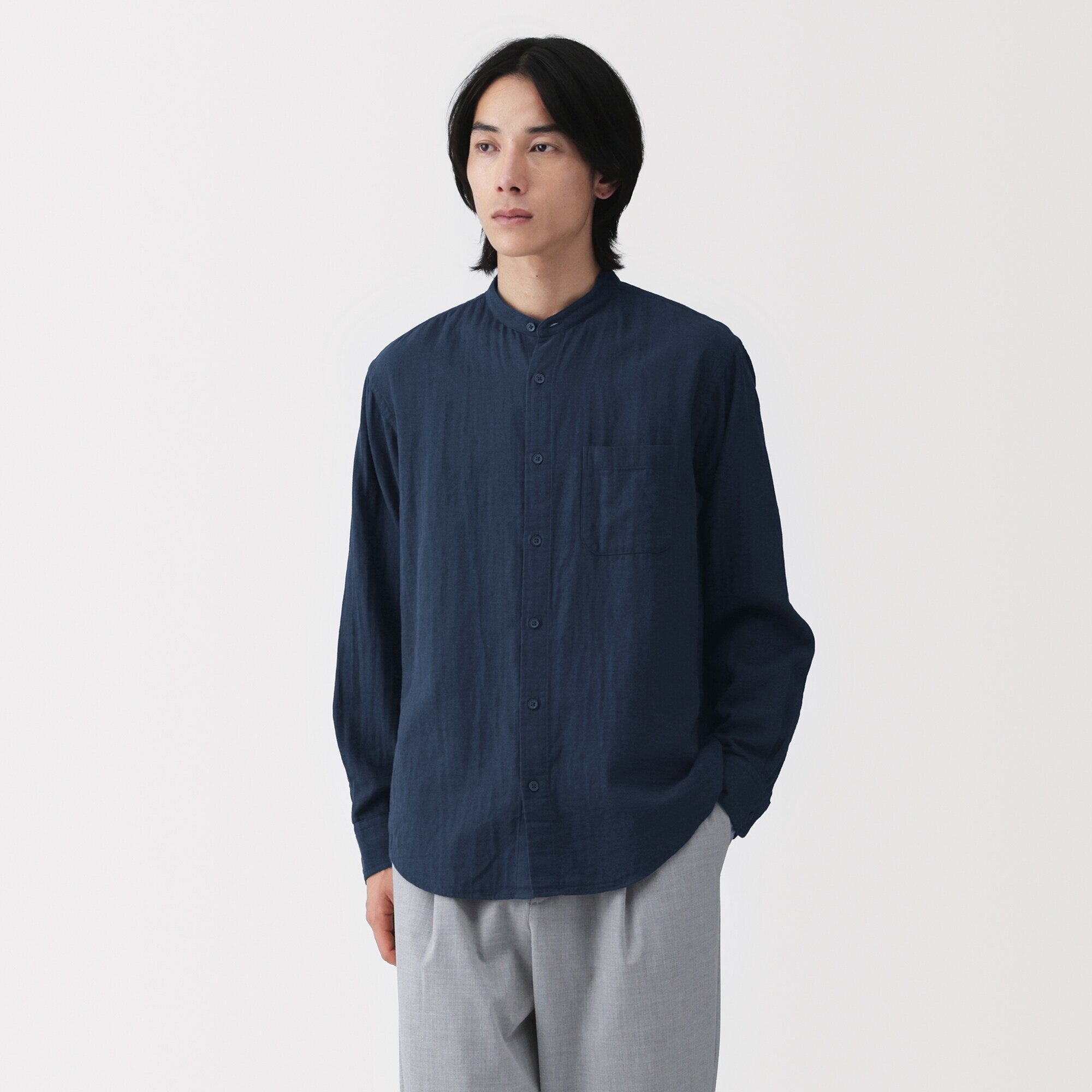 Kapok Blend Double Gauze Shirt