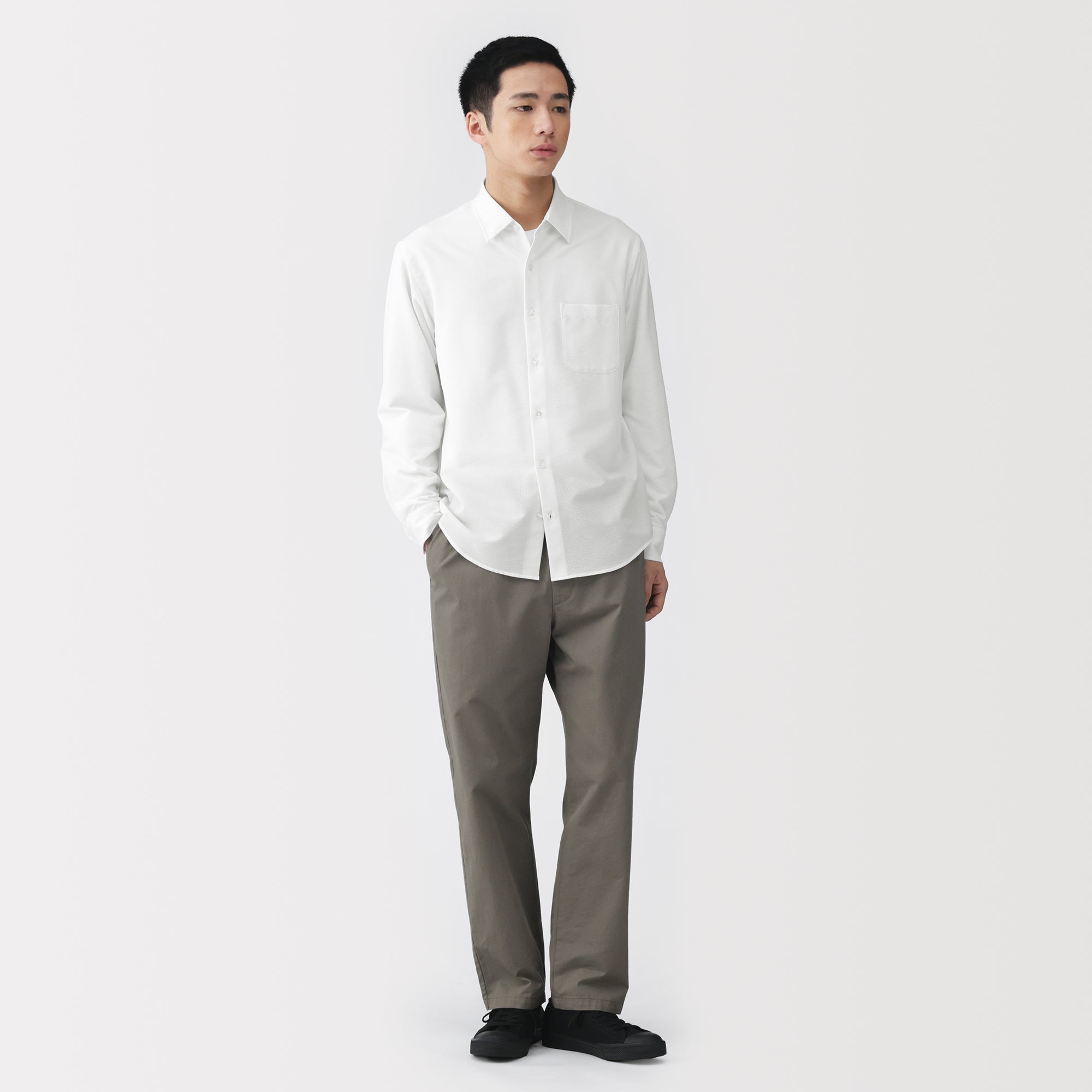 Breathable Seersucker Shirt
