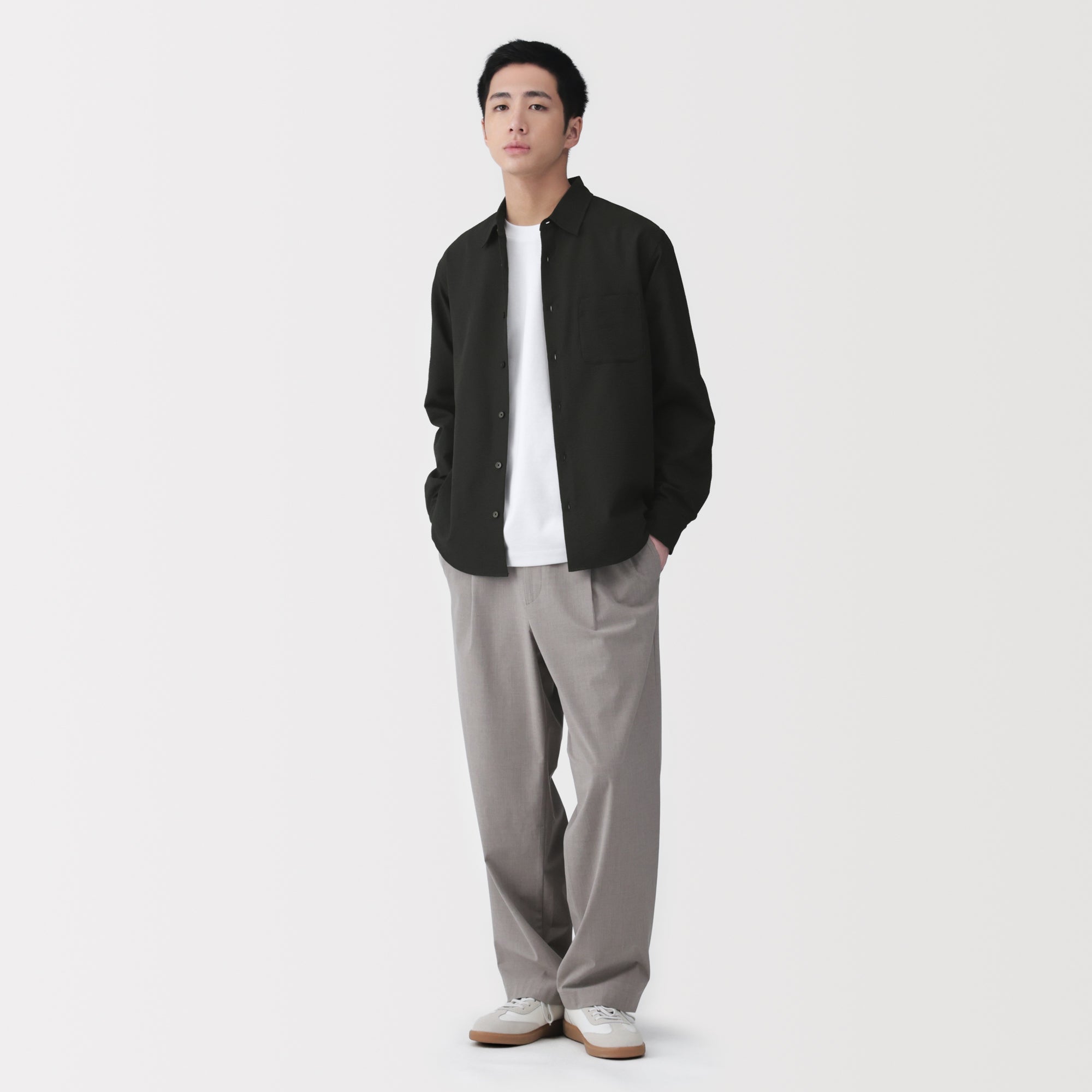 Breathable Seersucker Shirt