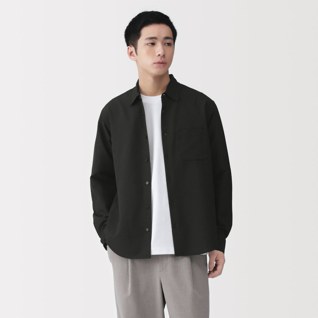 Breathable Seersucker Shirt