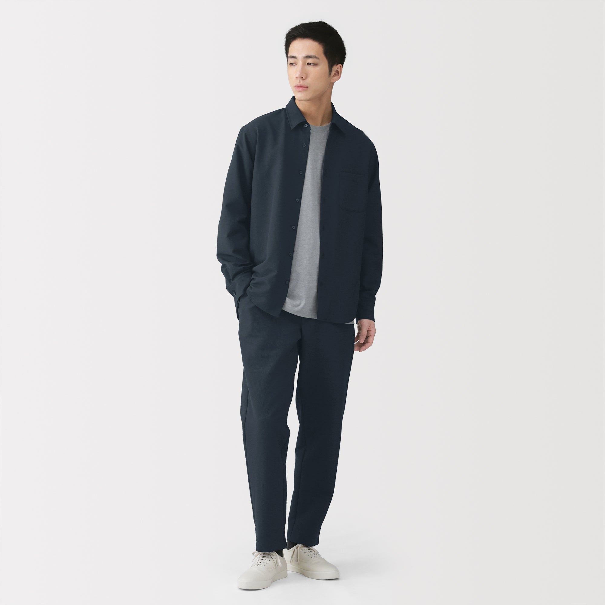 Breathable Seersucker Shirt