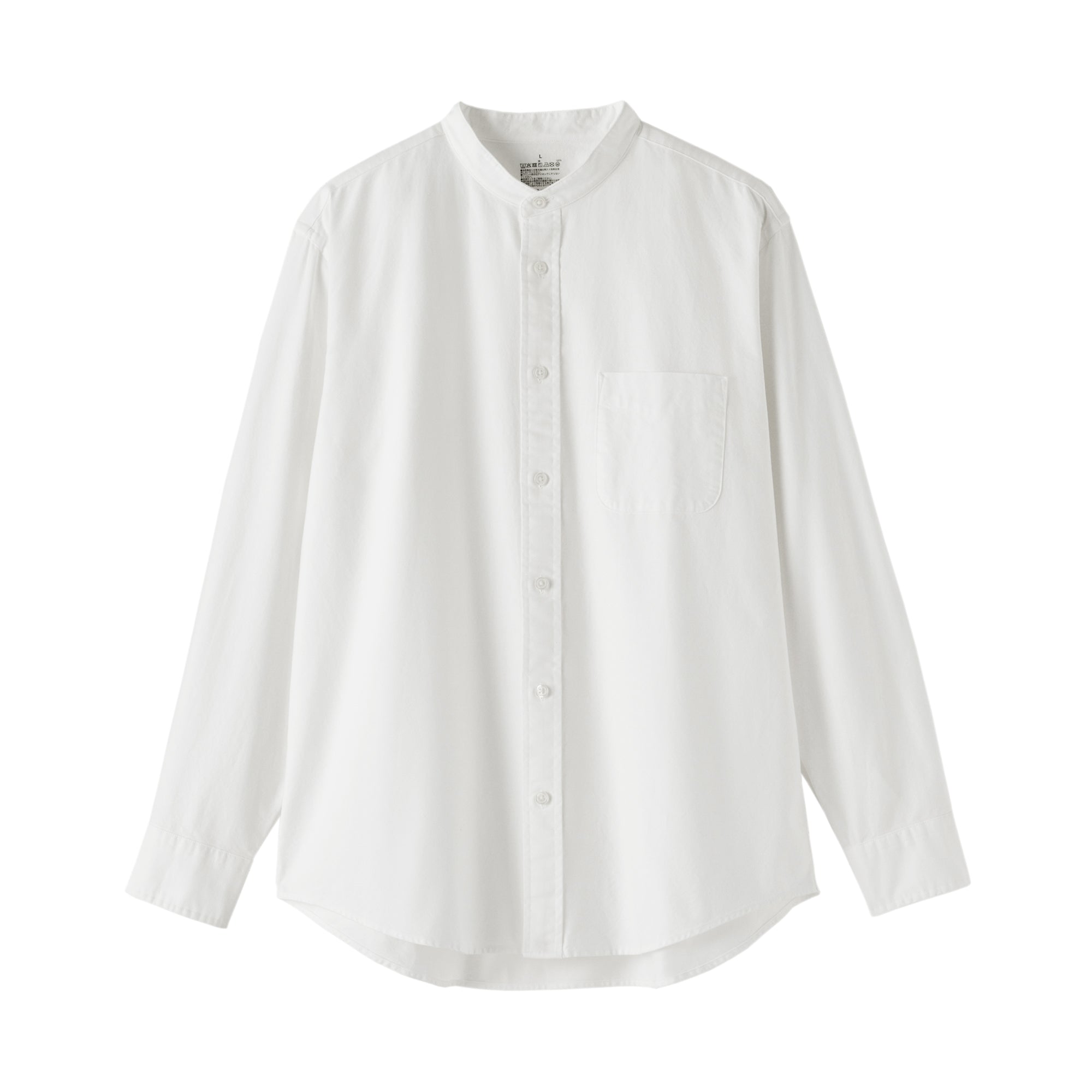Oxford Stand Collar Shirt