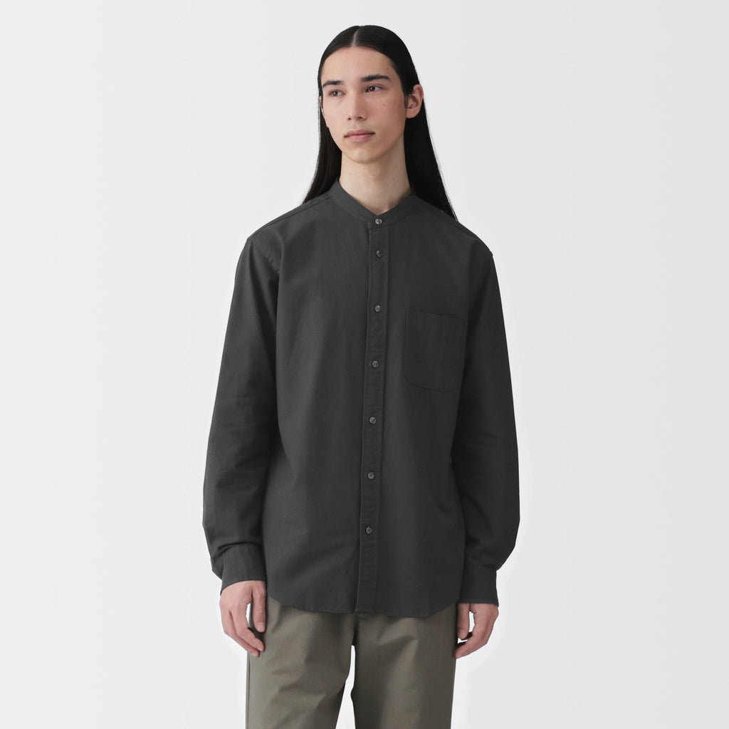 Oxford Stand Collar Shirt