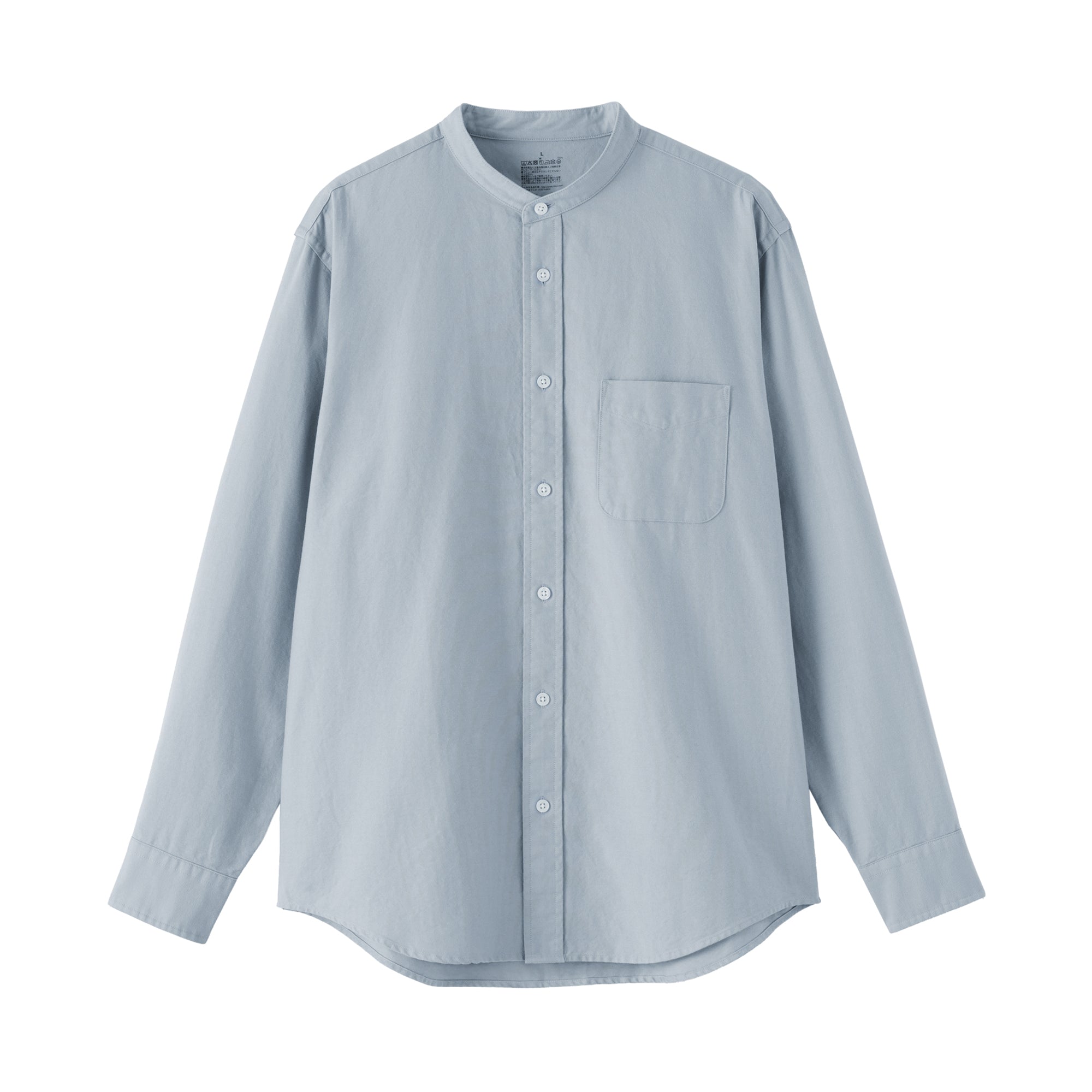 Oxford Stand Collar Shirt