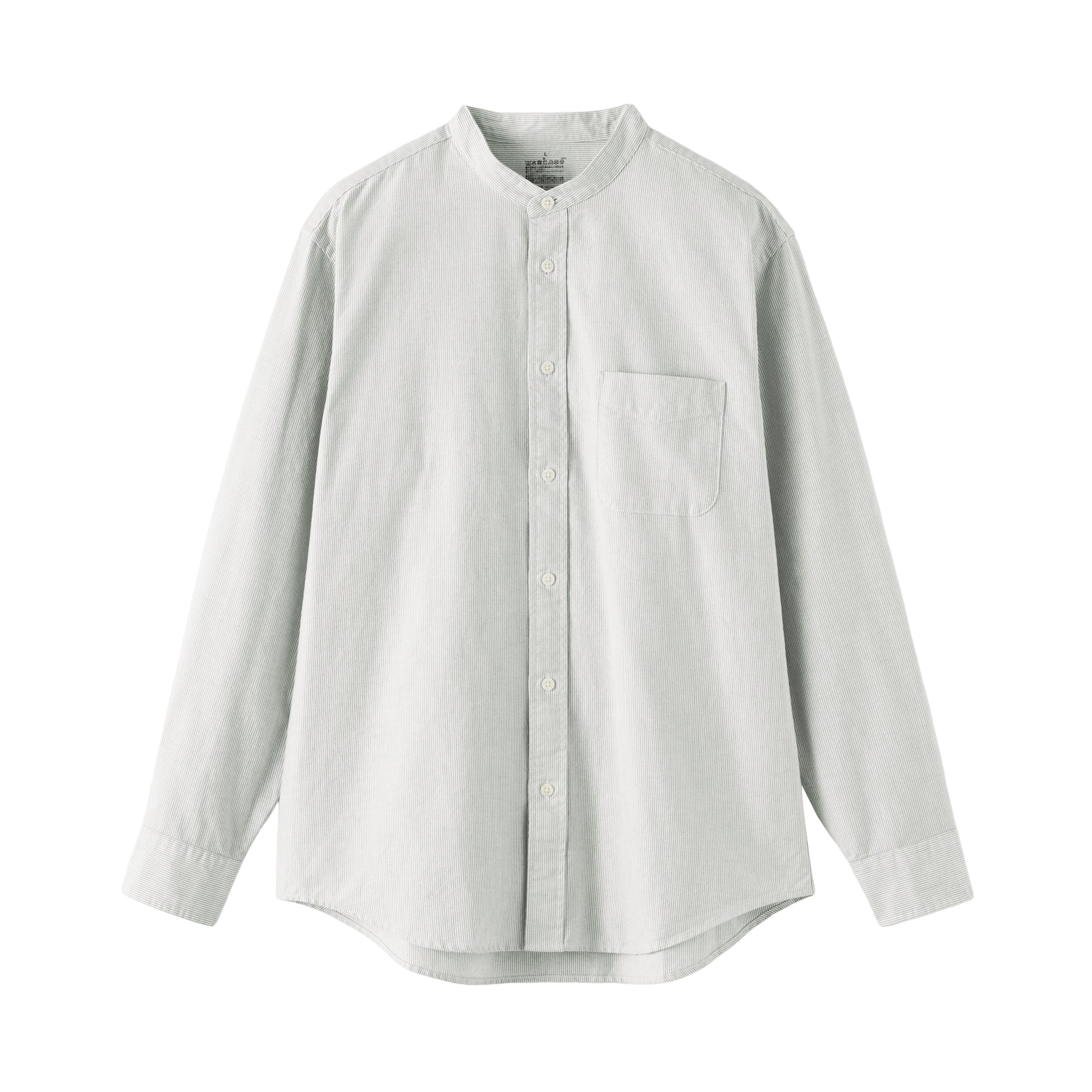 Oxford Stand Collar Shirt