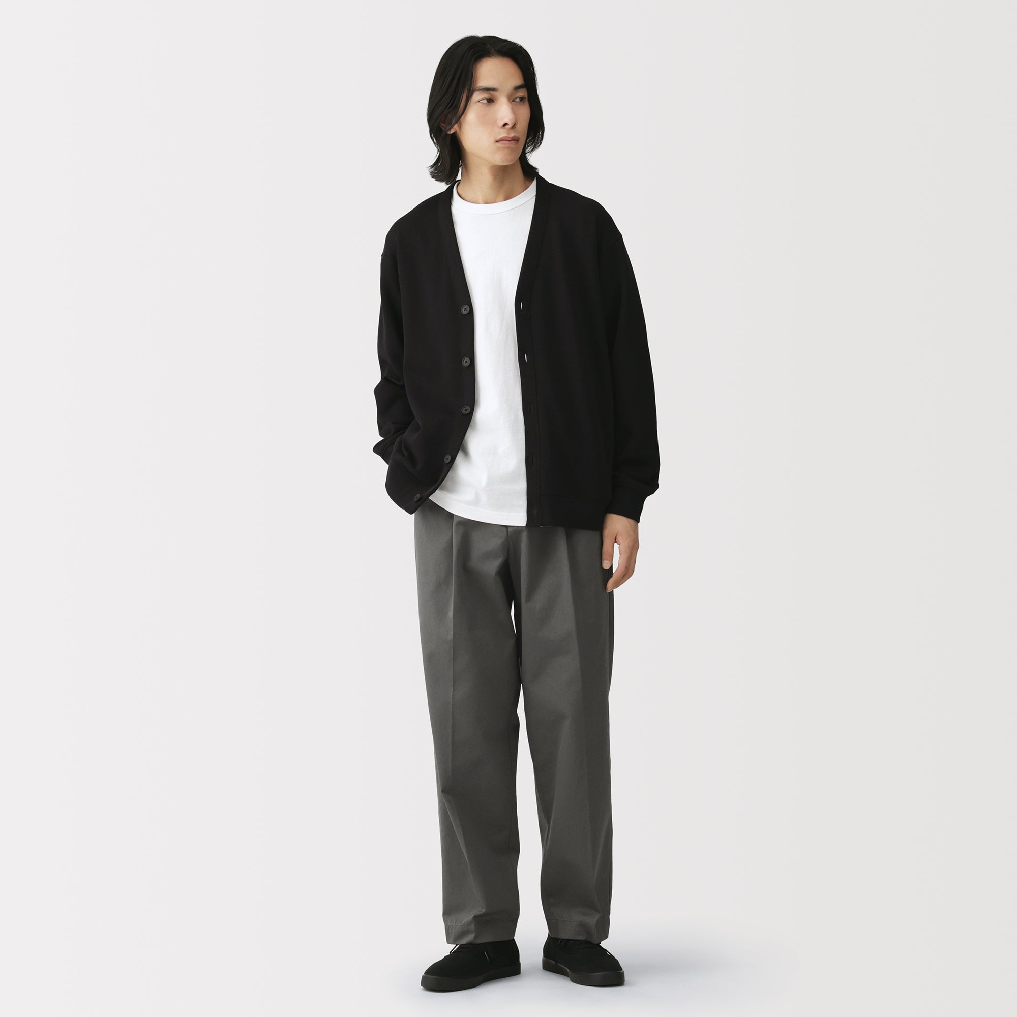 Chino Darted Wide Pants