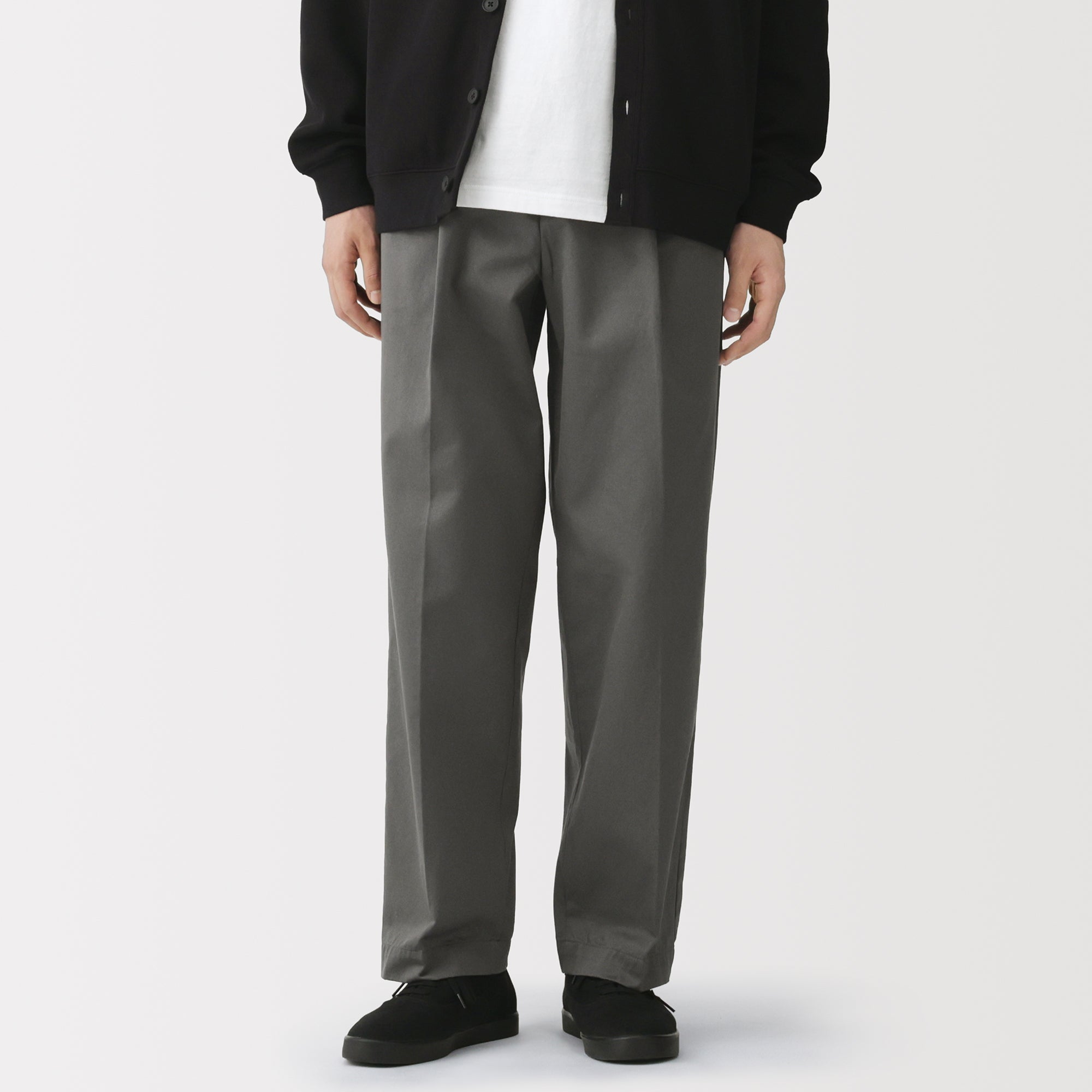 Chino Darted Wide Pants