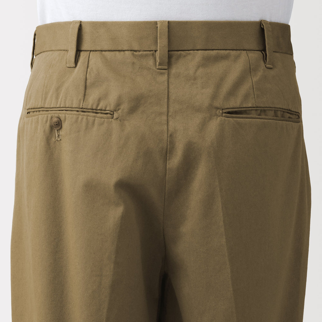 Chino Darted Wide Pants