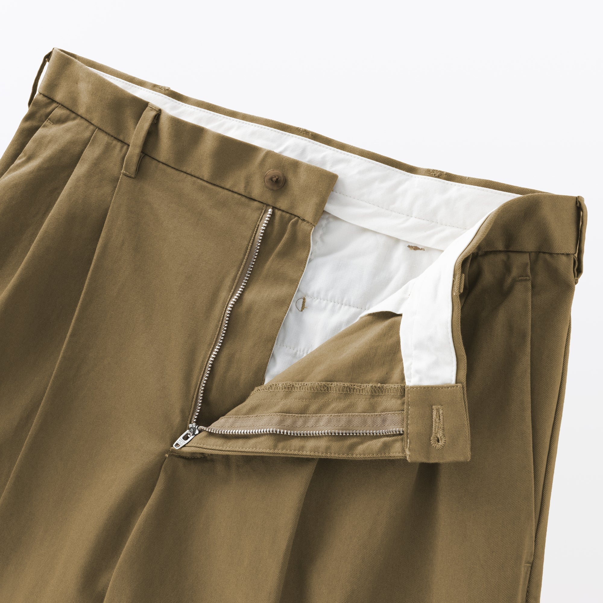 Chino Darted Wide Pants