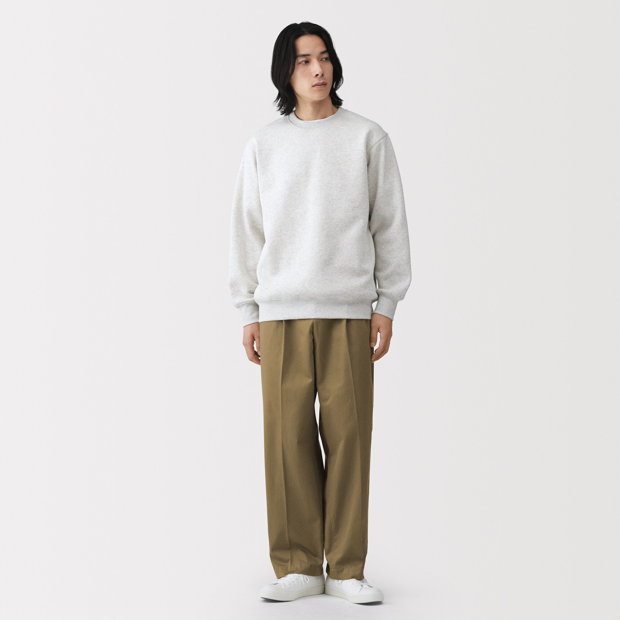 Chino Darted Wide Pants