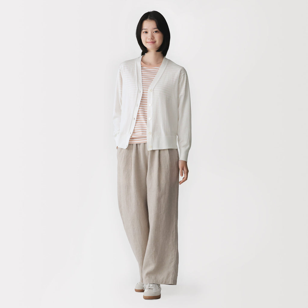 Light Knit V-Neck Cardigan
