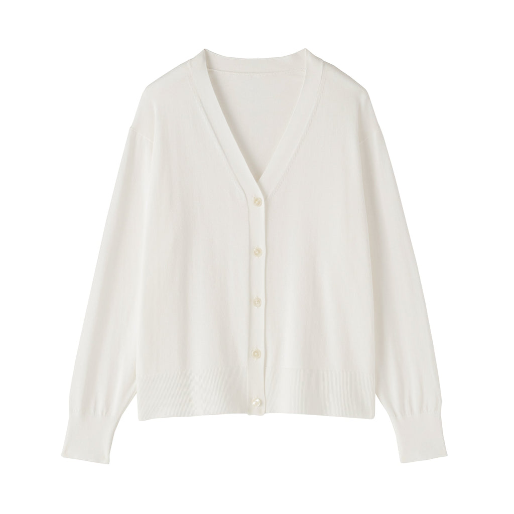 Light Knit V-Neck Cardigan