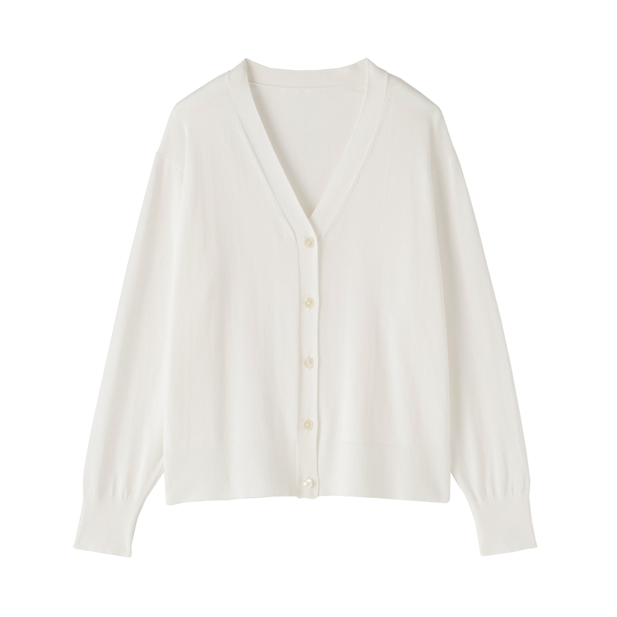 Light Knit V-Neck Cardigan