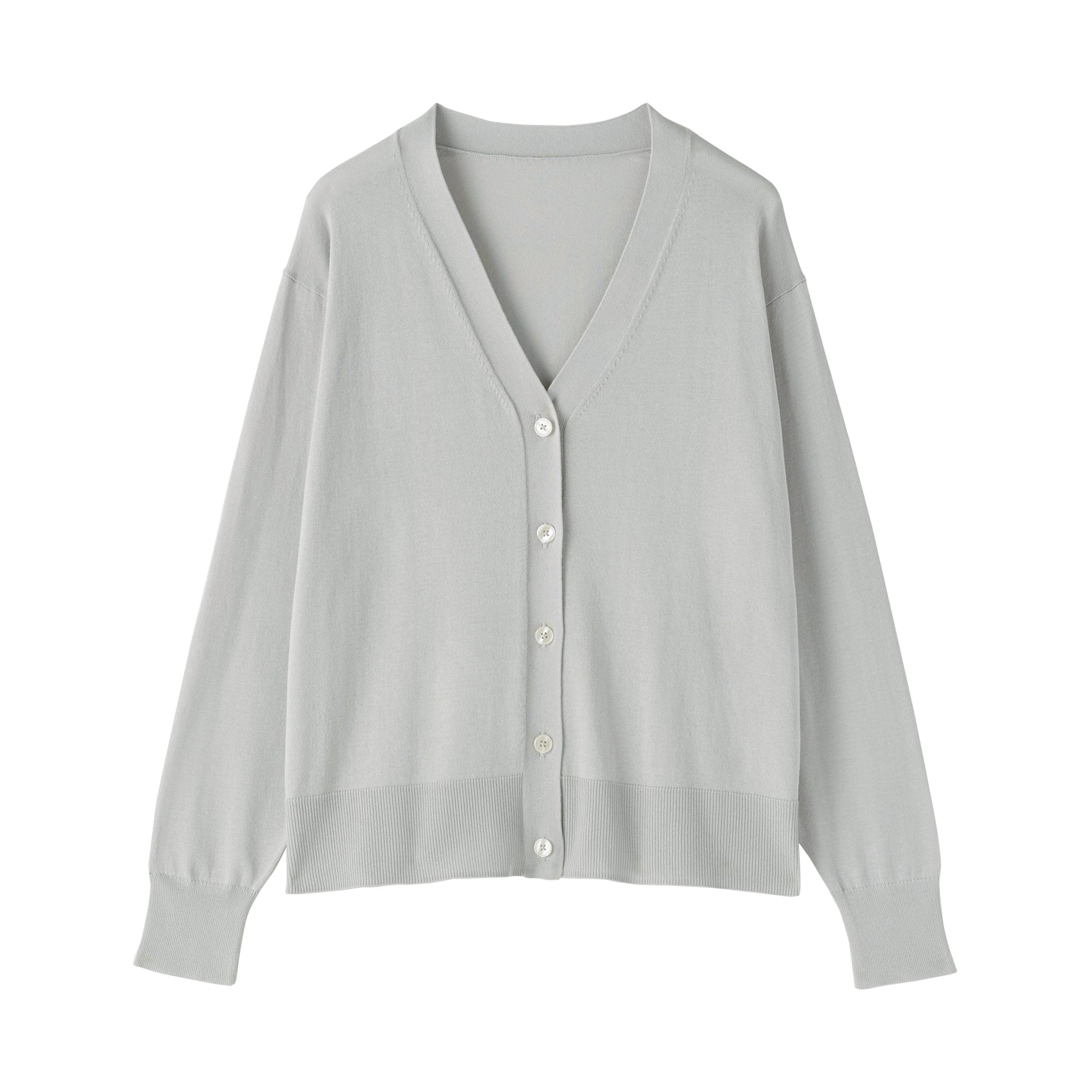 Light Knit V-Neck Cardigan