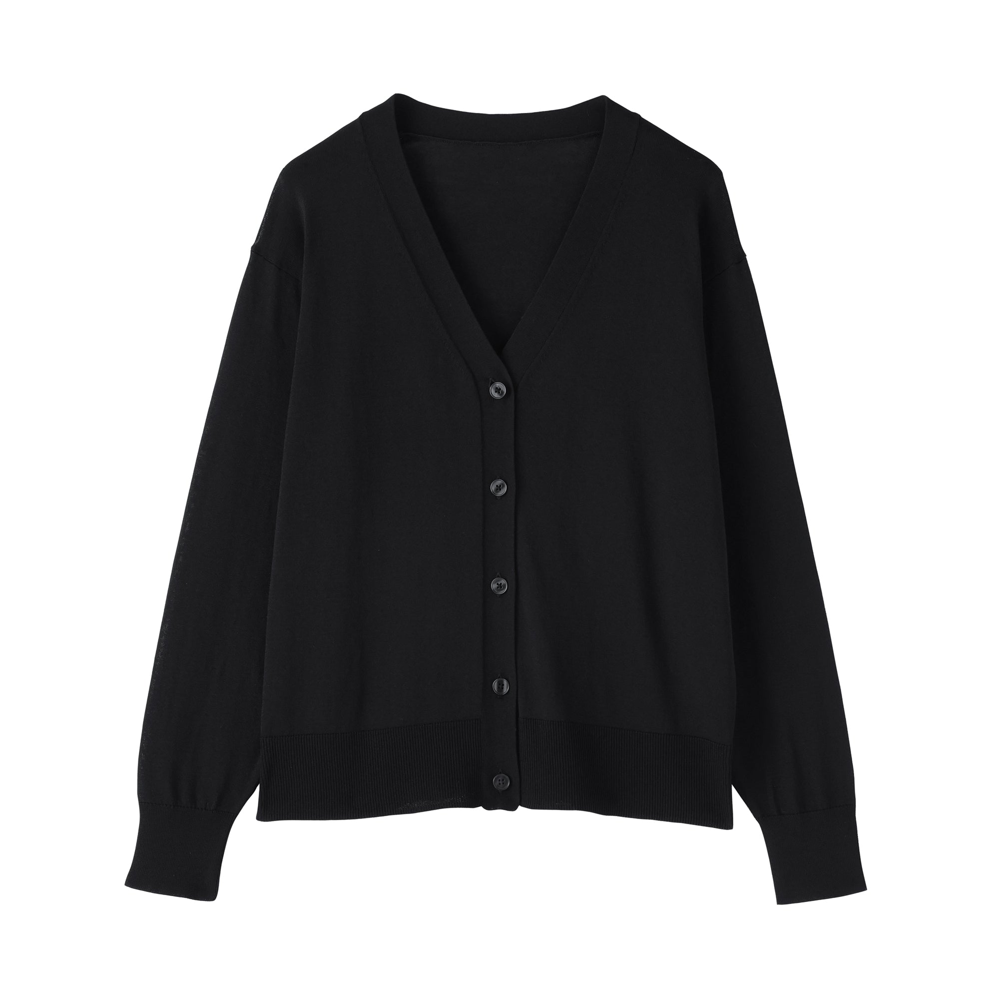 Light Knit V-Neck Cardigan