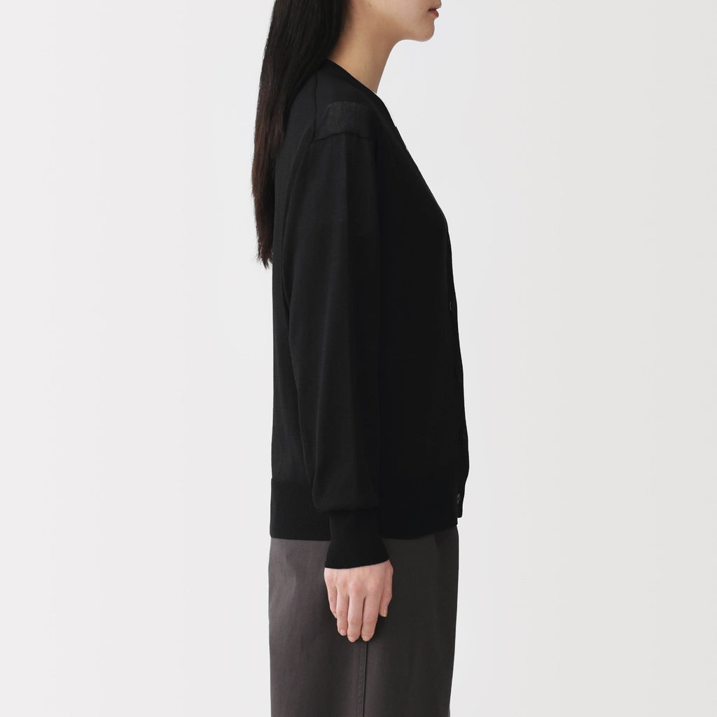 Light Knit V-Neck Cardigan