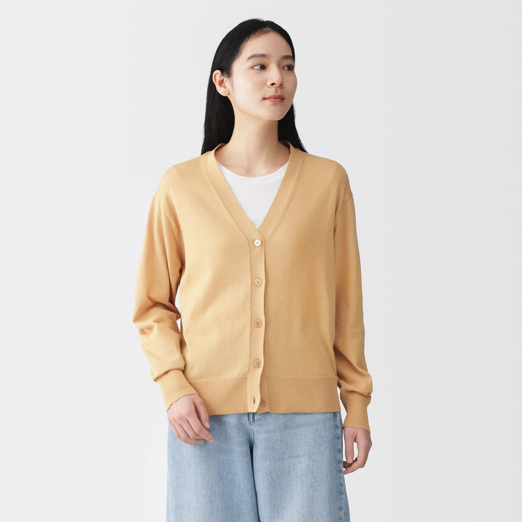 Light Knit V-Neck Cardigan