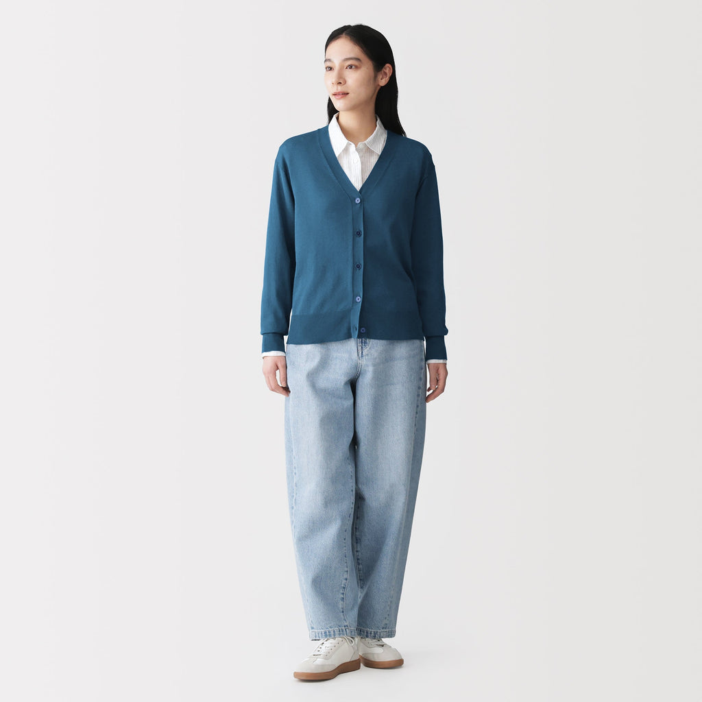Light Knit V-Neck Cardigan