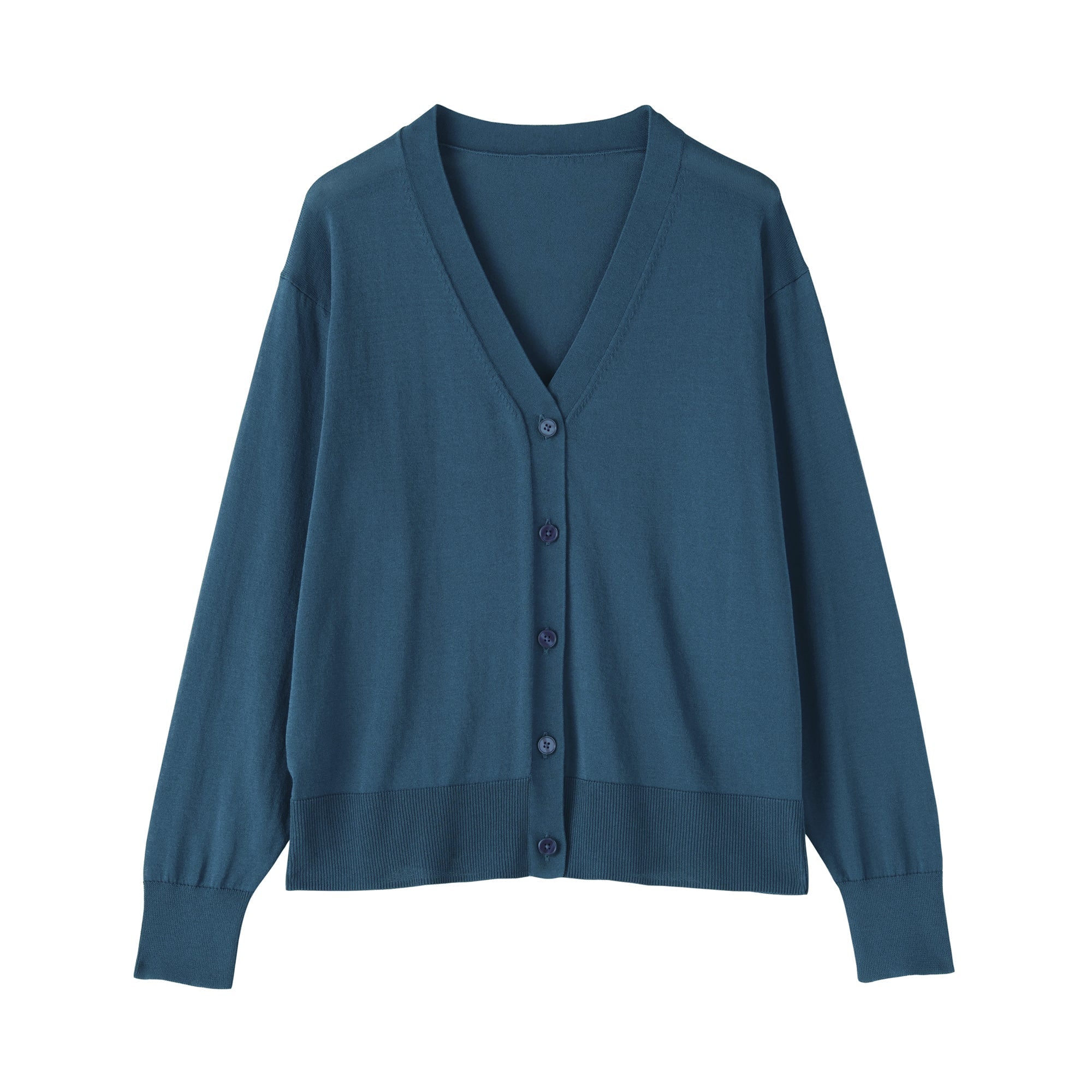 Light Knit V-Neck Cardigan
