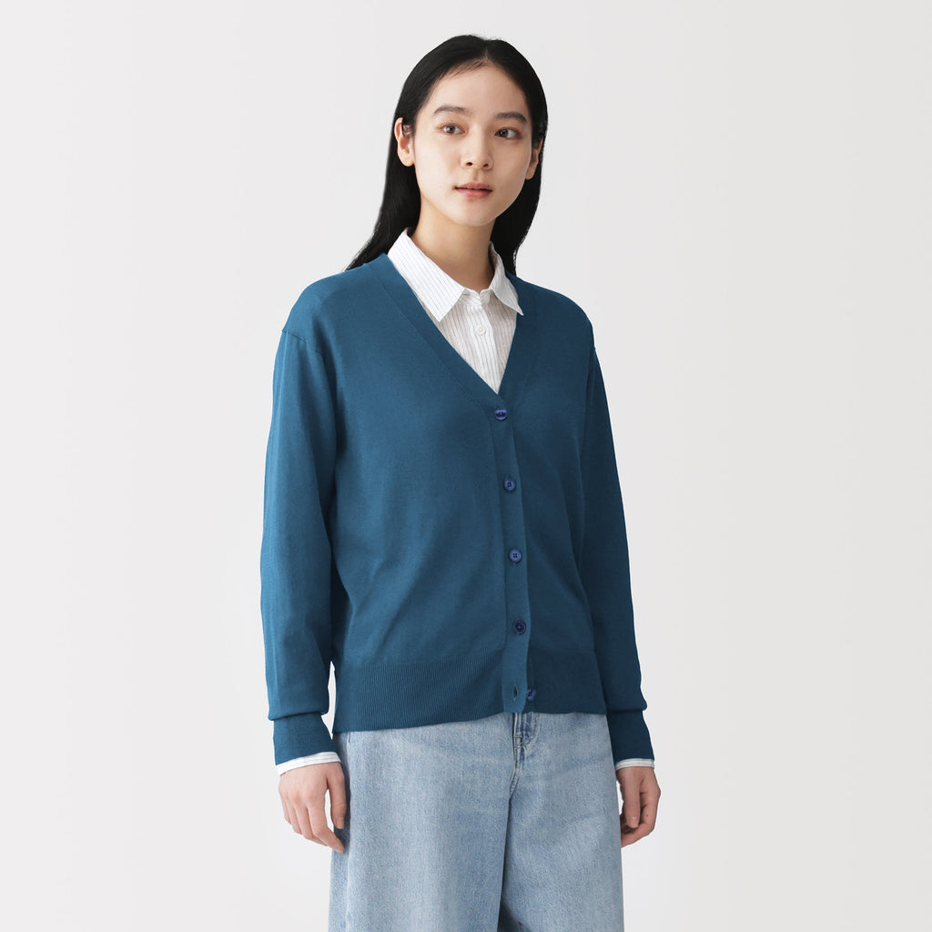 Light Knit V-Neck Cardigan
