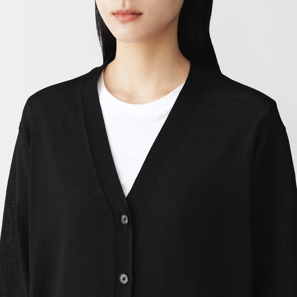 Light Knit V-Neck Cardigan