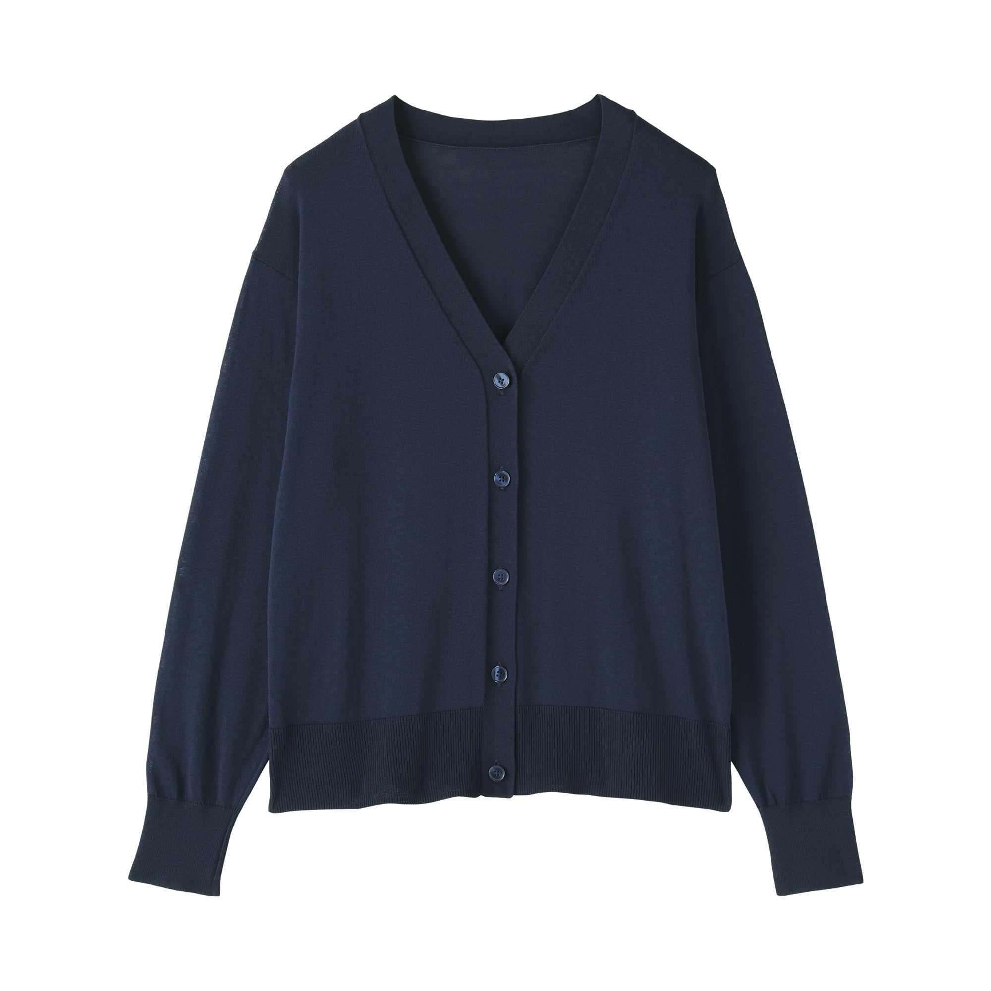 Light Knit V-Neck Cardigan