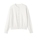 High-Twist Cotton Cardigan