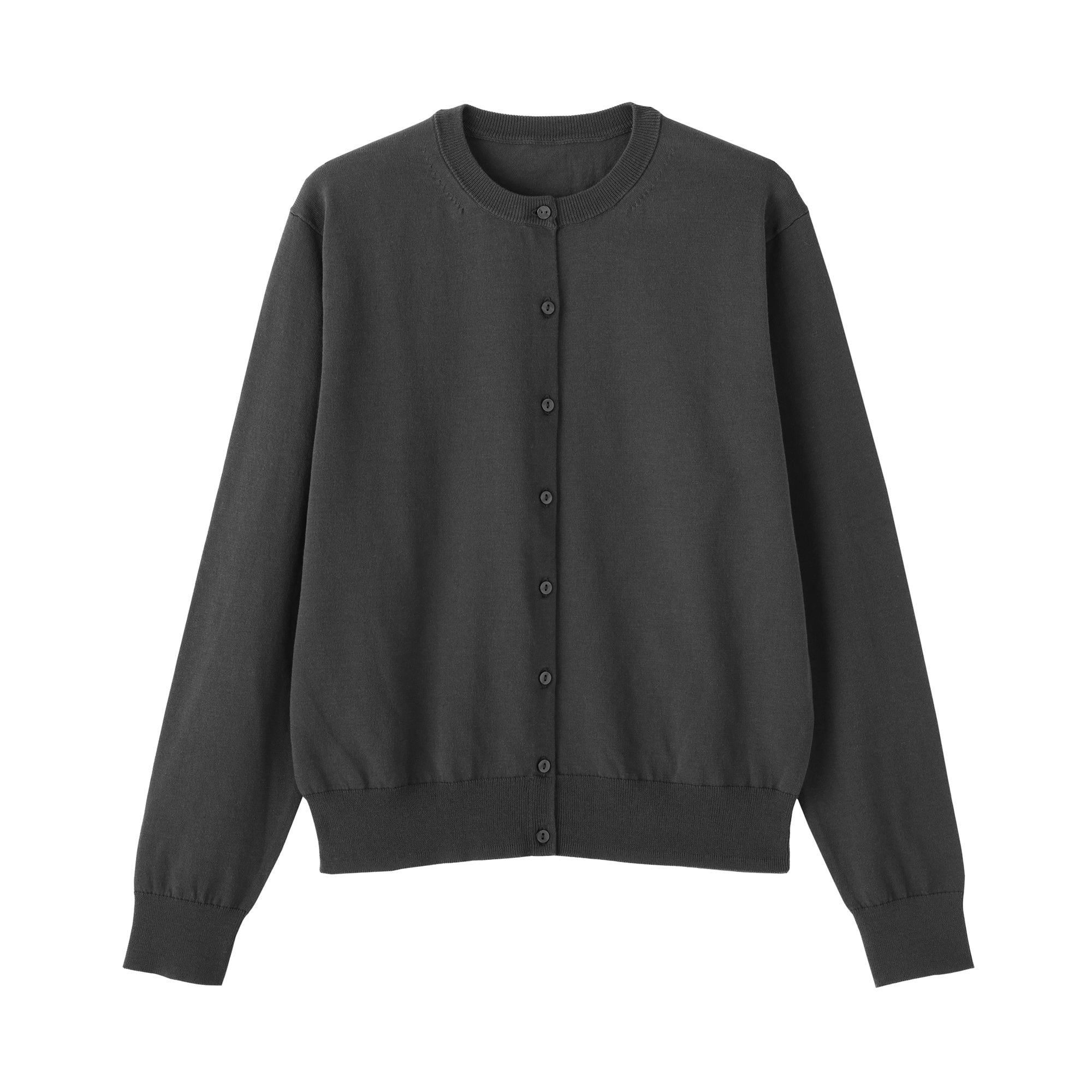 High-Twist Cotton Cardigan
