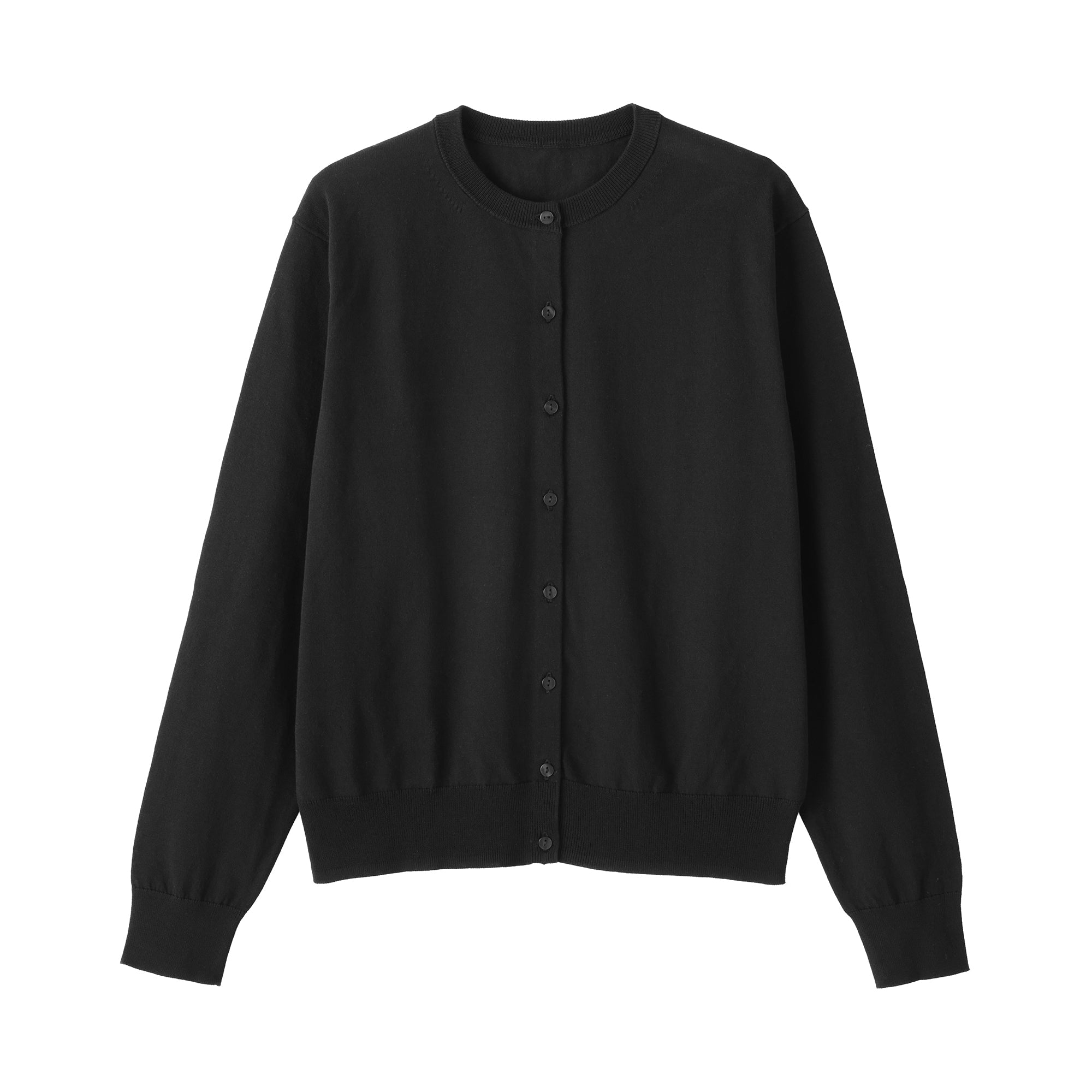 High-Twist Cotton Cardigan