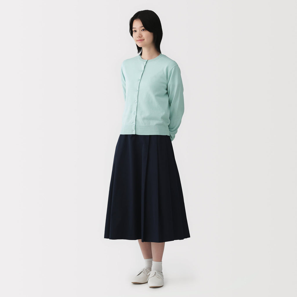 High-Twist Cotton Cardigan