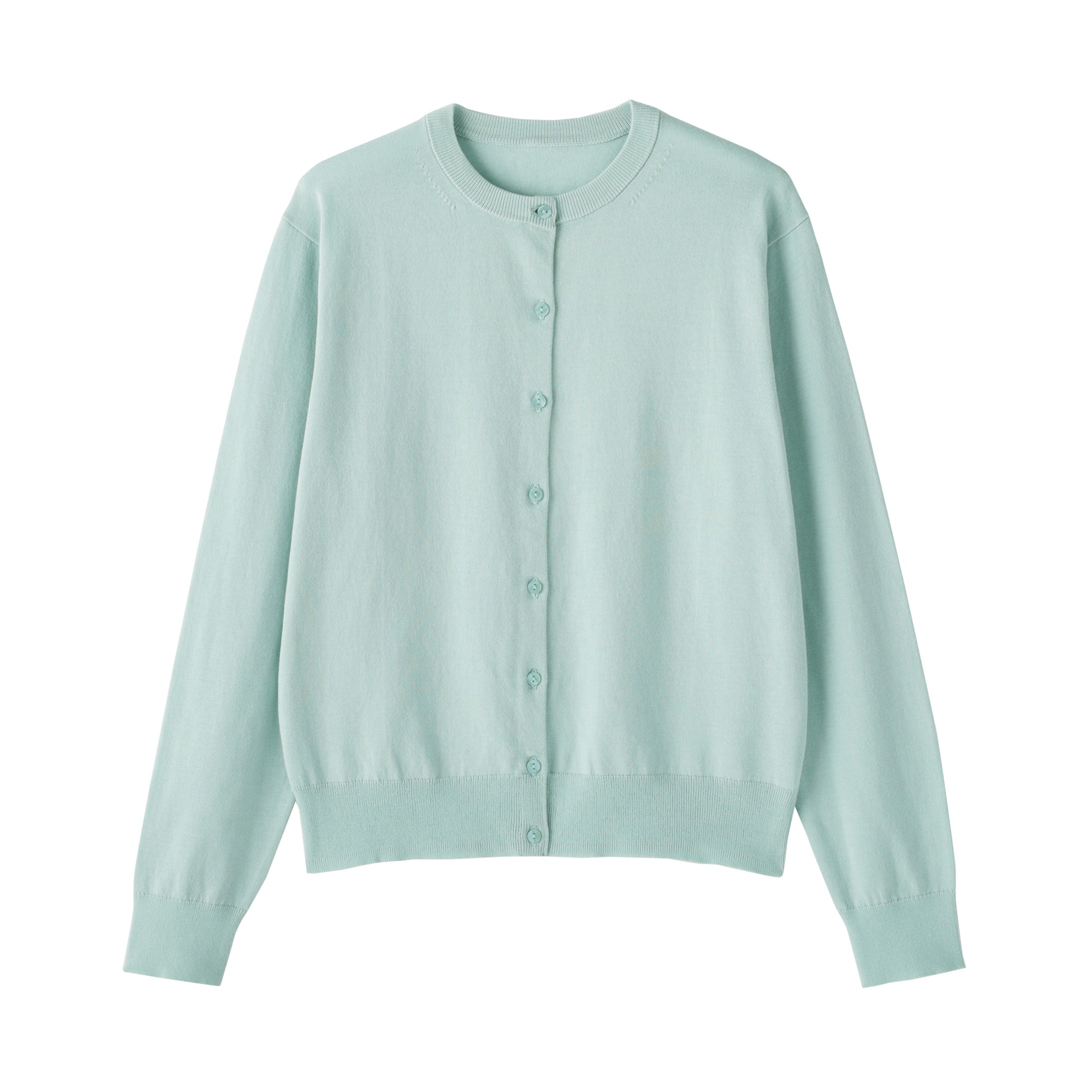 High-Twist Cotton Cardigan
