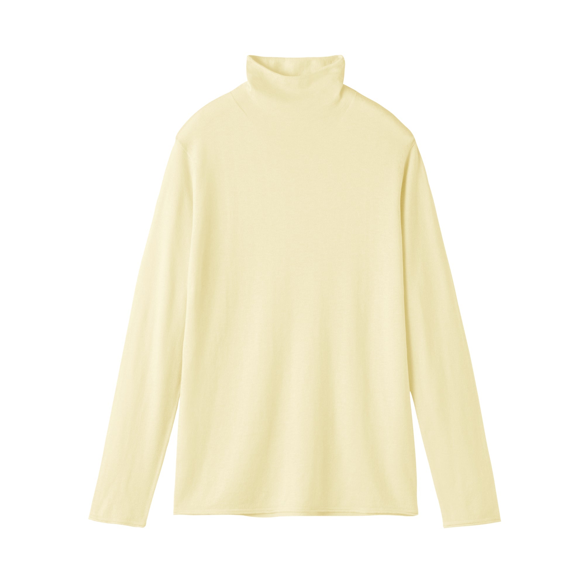 Lyocell Blend Mockneck Sweater