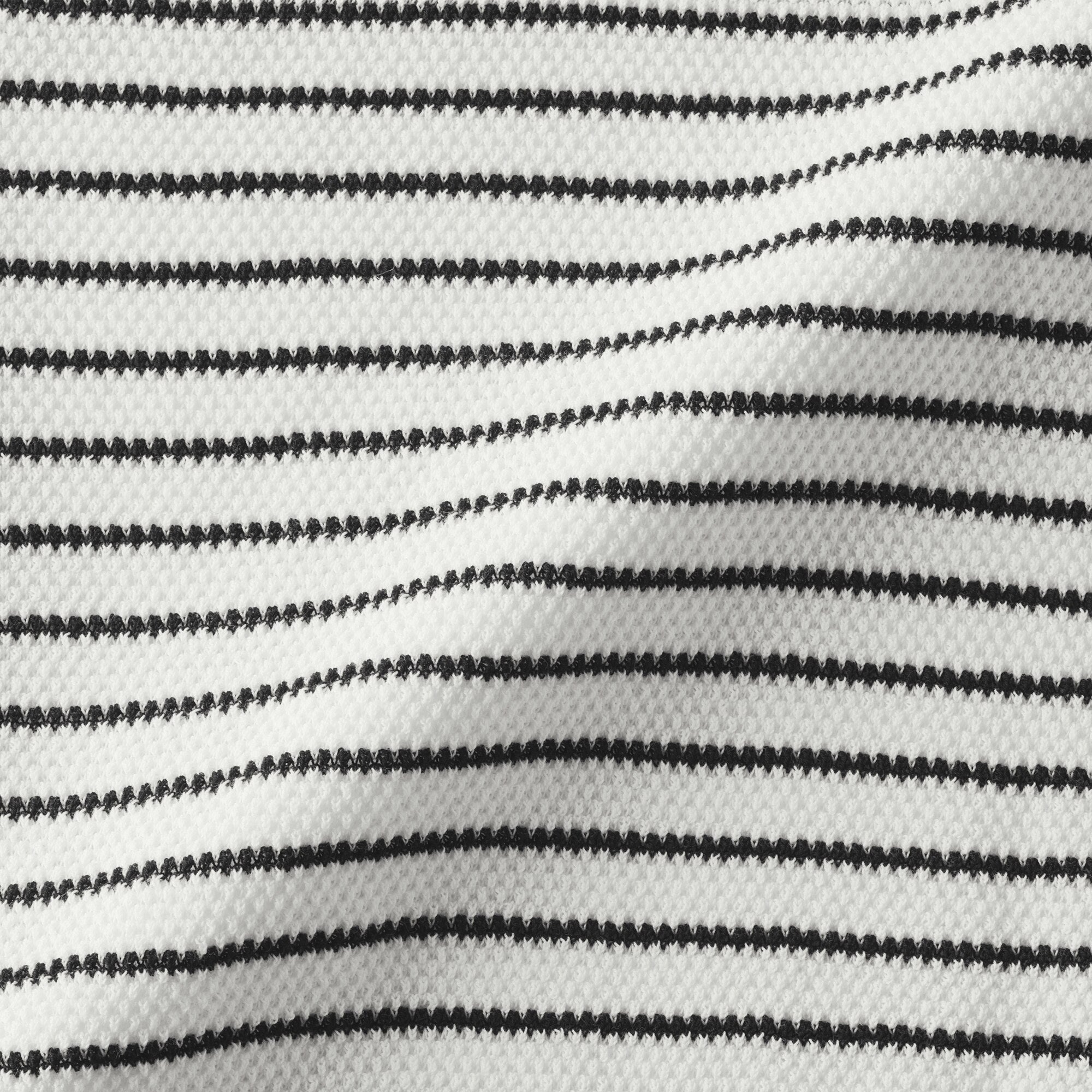 High-Twist Cotton Polo Sweater