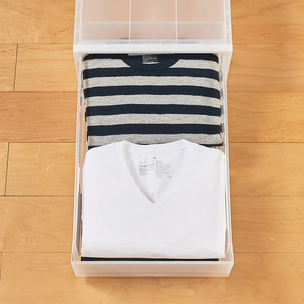 Polypropylene Storage Clothing Drawer W15.7 x D25.6