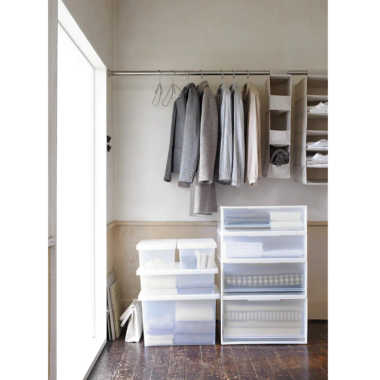Polypropylene Storage Wide Drawer W21.7 x D17.5