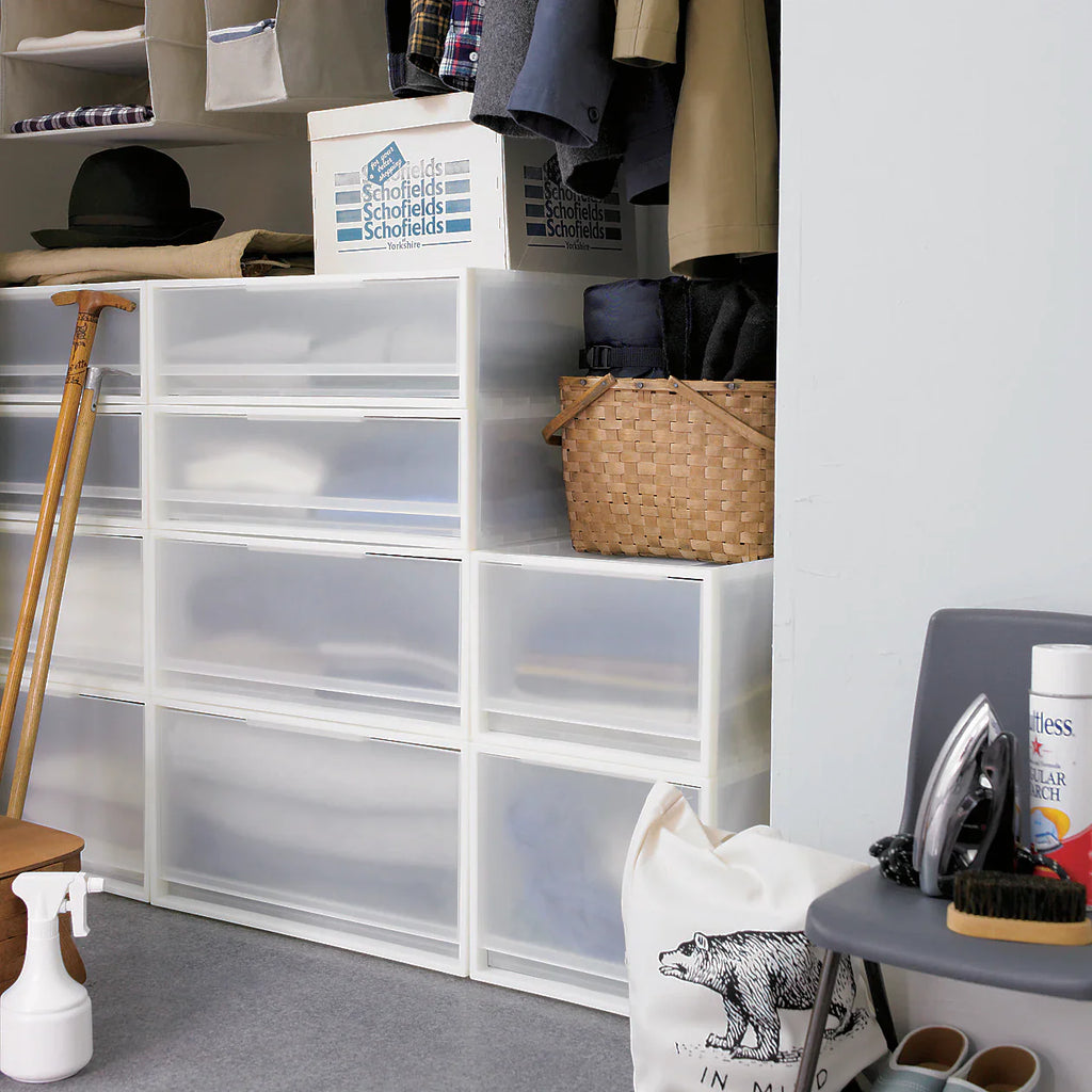 Polypropylene Storage Wide Drawer W21.7 x D17.5