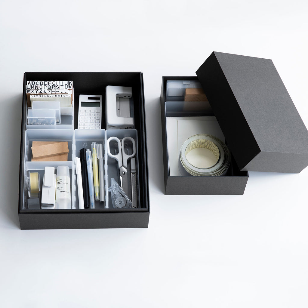 Polypropylene Desk Organizer 1 W3.9 x D3.9 x H1.6