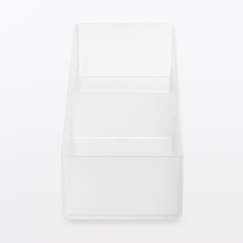 Polypropylene Desk Organizer 3 W2.6 x D7.9 x H1.6