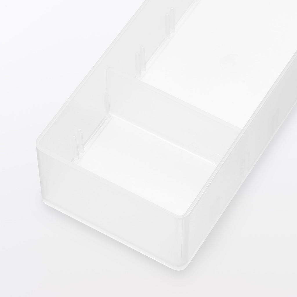Polypropylene Desk Organizer 3 W2.6 x D7.9 x H1.6