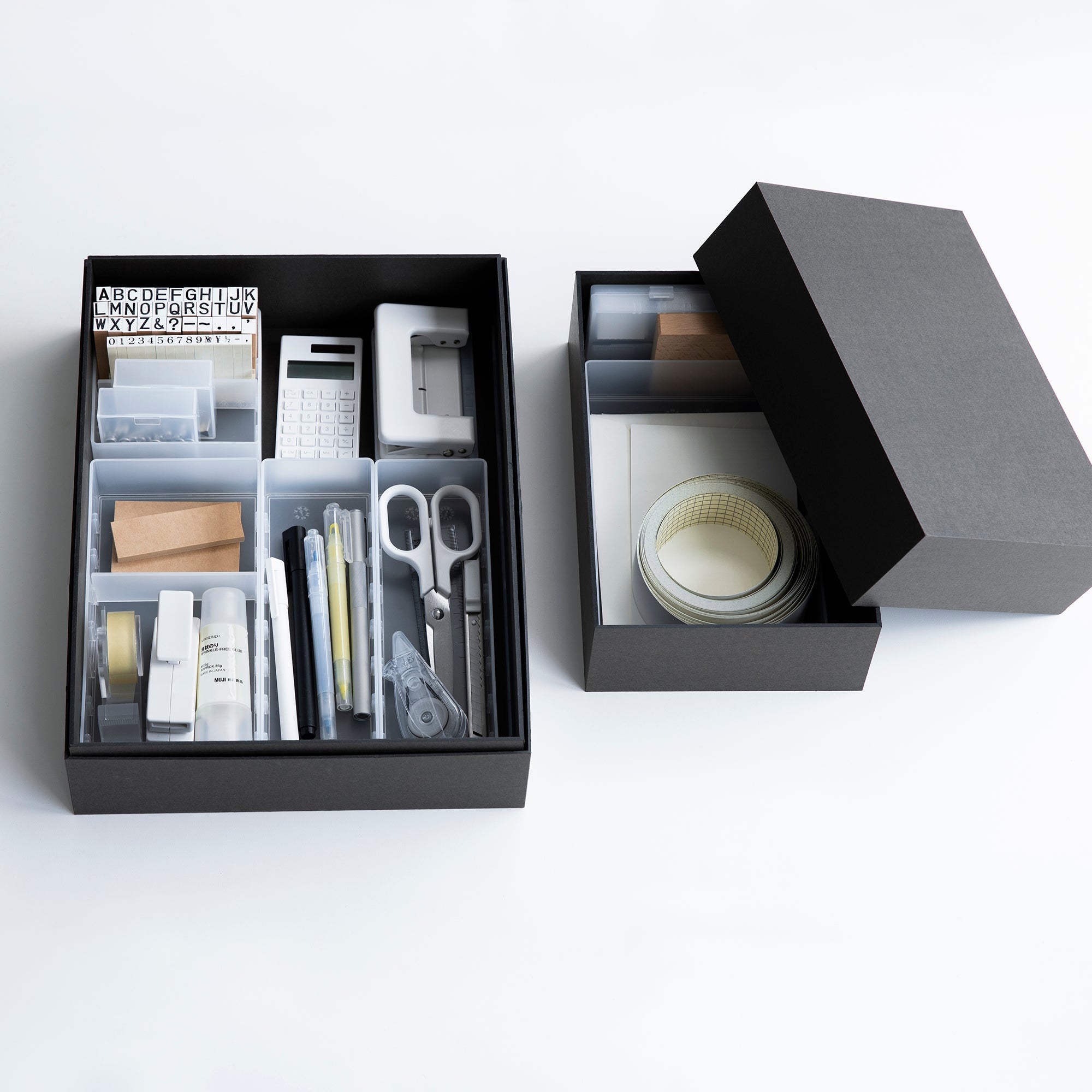 Polypropylene Desk Organizer 3 W2.6 x D7.9 x H1.6
