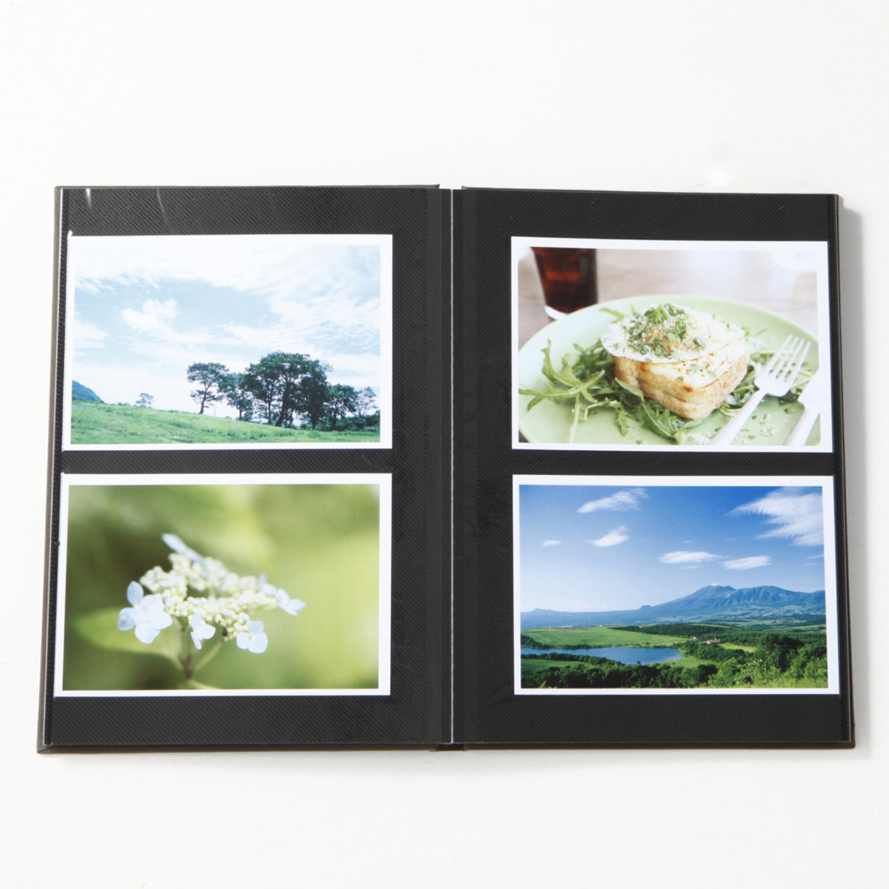 Hardcover Album 2 Rows - Dark Grey