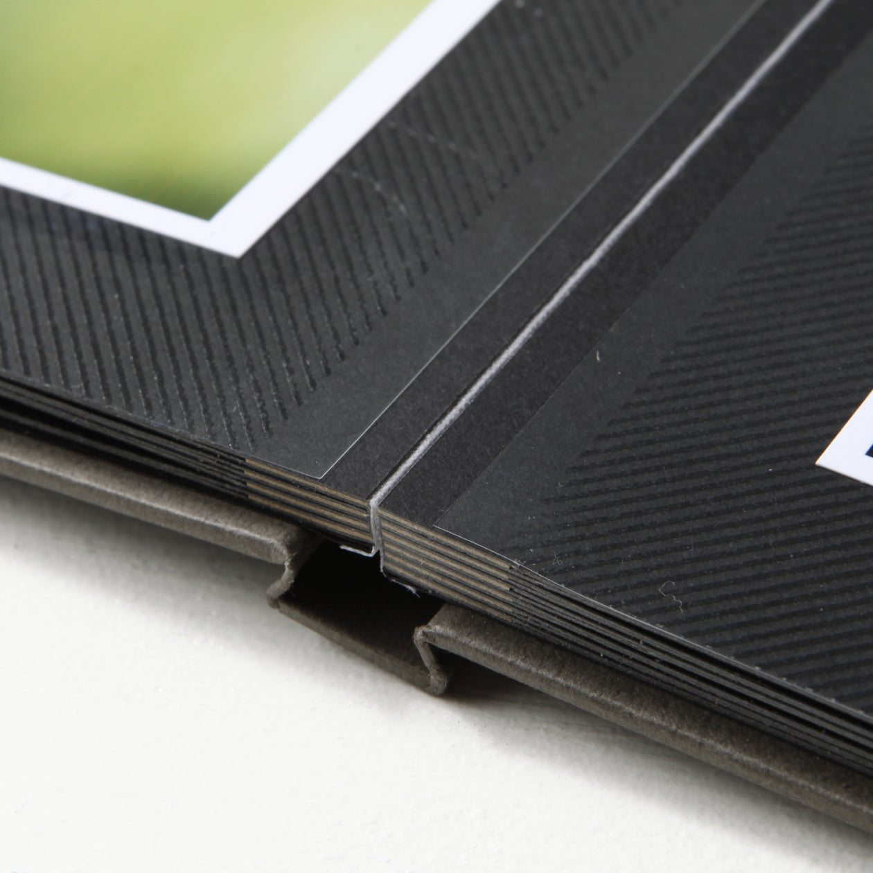 Hardcover Album 2 Rows - Dark Grey