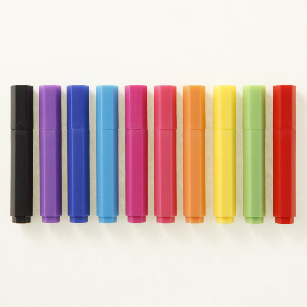 Water Ink Pen 10 Pieces Set - Mini